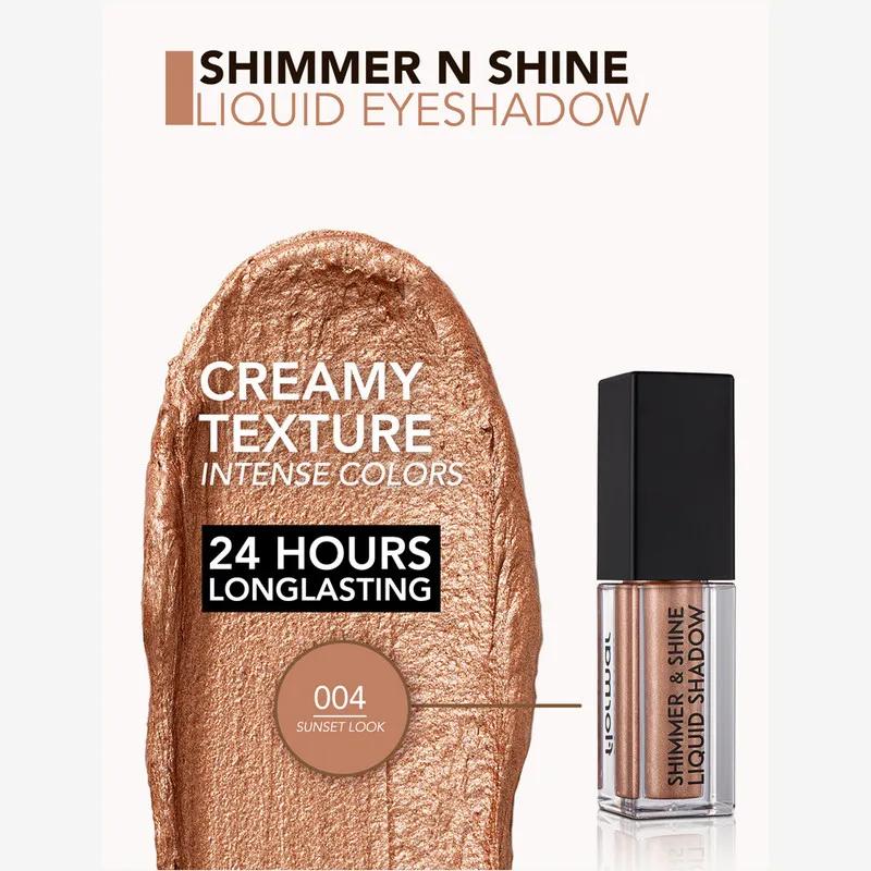 Flormar Shimmer & Shine Liquid Eyeshadow - 04 Sunset Look