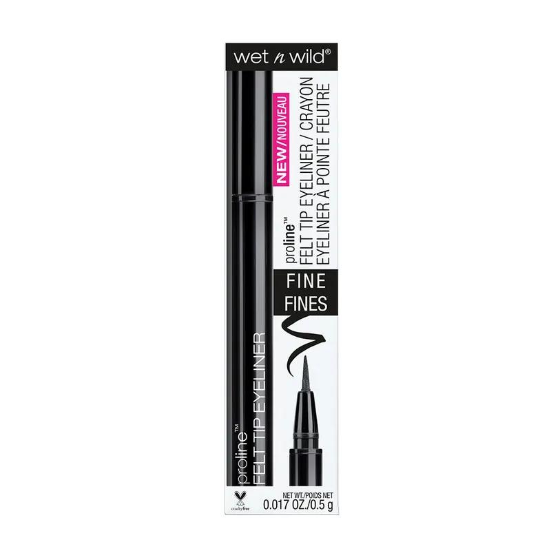 WnW ProLine Felt Tip Eyeliner Black