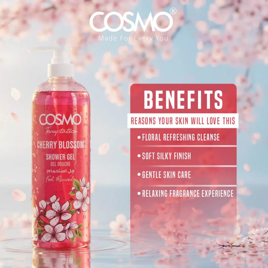 Cosmo Temptation Shower Gel Assorted 1000 ml