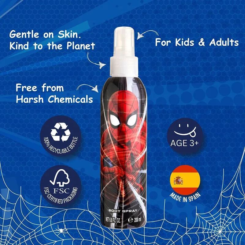 Air-Val Marvel Spider-Man Cool Cologne 200ML Boxed