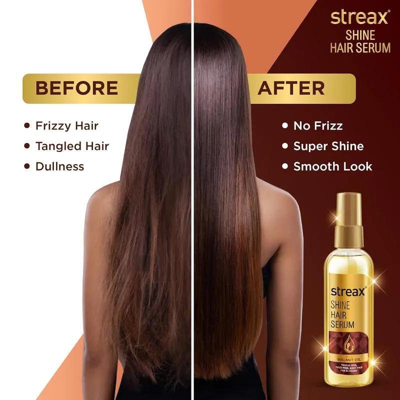 Streax Shine Walnut Hair Serum 200Ml