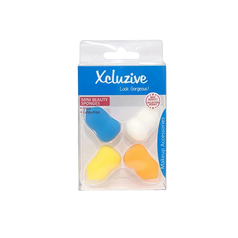Xcluzive Latex-Fee Mini Beauty Sponges 4s