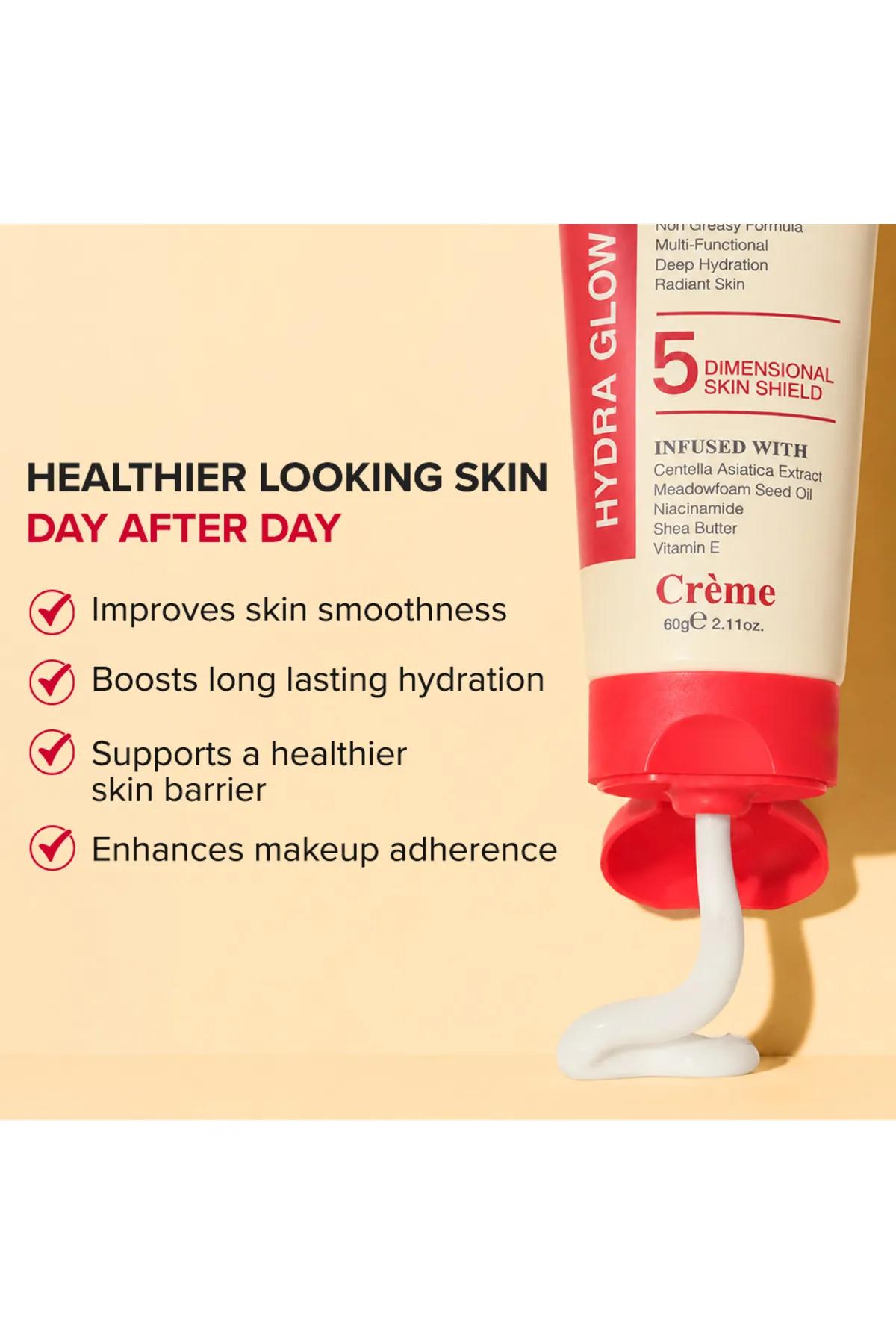 Hydra Glow Moisturizing Cream Makeup Base 30ML-White - FDG002