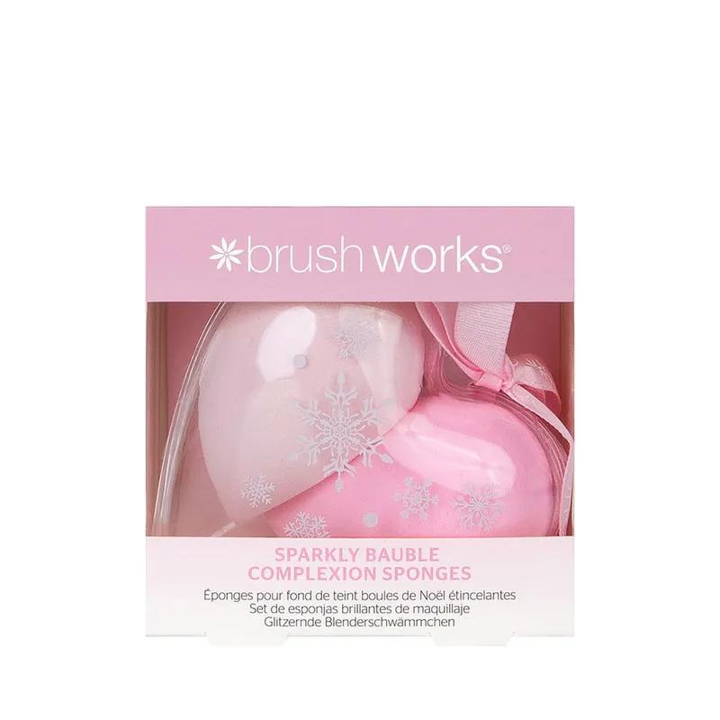 Brushworks Sparkly Bauble Complexion Sponges (Pack of 2)