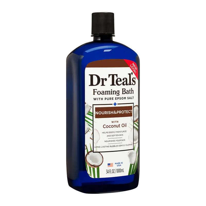 Dr Teal's Foaming Bath - Coconut Oil 1000ml