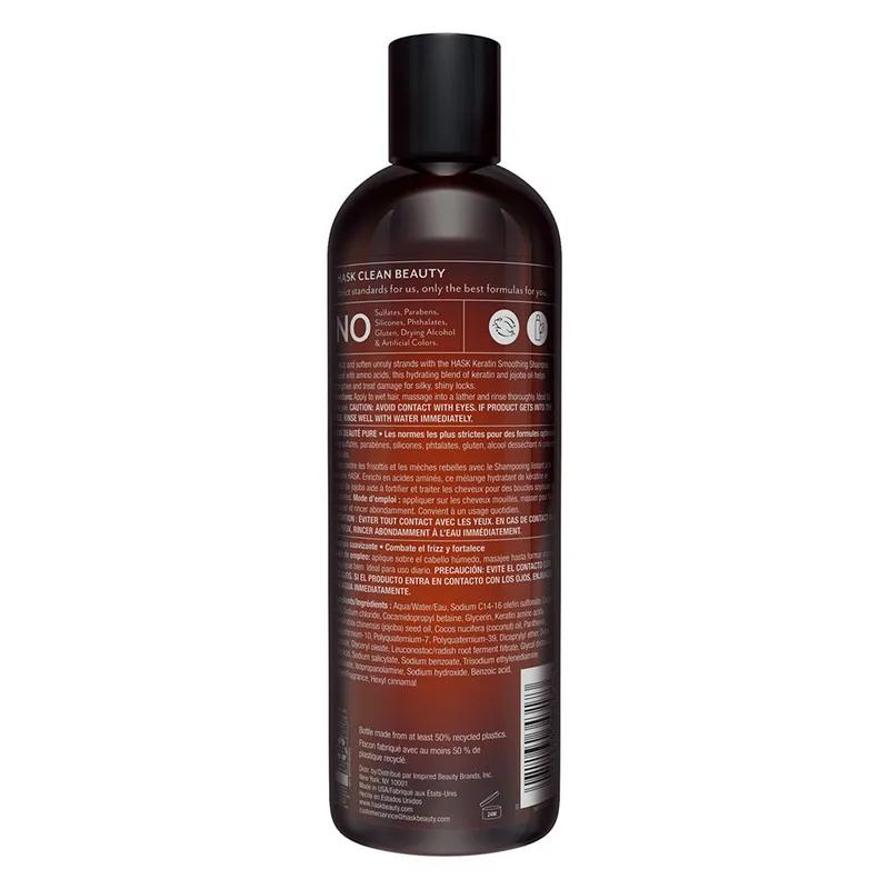 Hask Keratin Protein Smoothing Shampoo 355ml