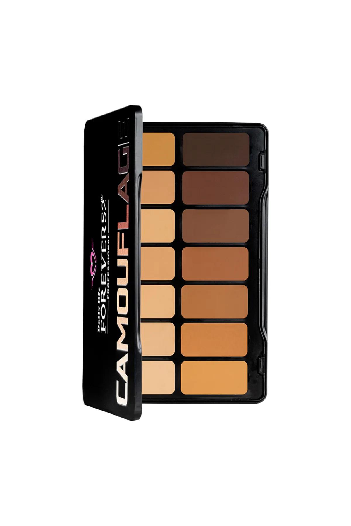 Forever52 Camouflage 28 Color Concealer Palette - ZHP 001-Camouflage