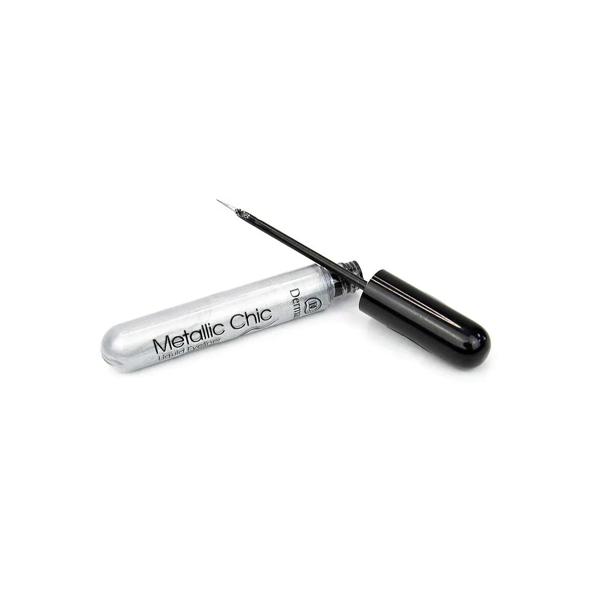 Dermacol Mettalic Chic Liquid Eyeliner | (Silver)