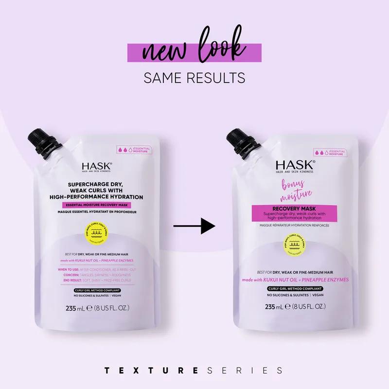 Hask Texture Solutions Essential Moisture Recovery Mask 235ml