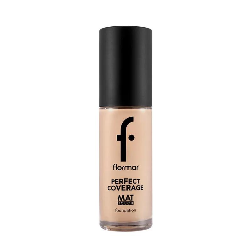 Flormar NP Perfect Coverage Mat Touch Fdt - 320 Porcelain Ivory