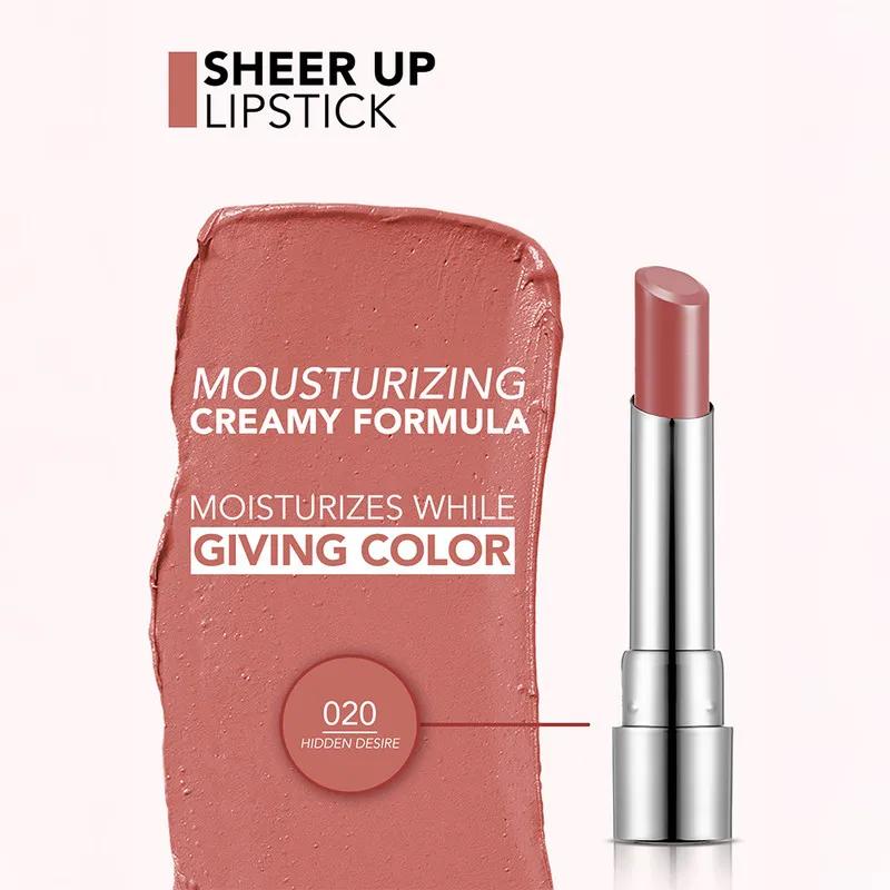 Flormar New Sheer Up Lipstick - 20 Hidden Desire