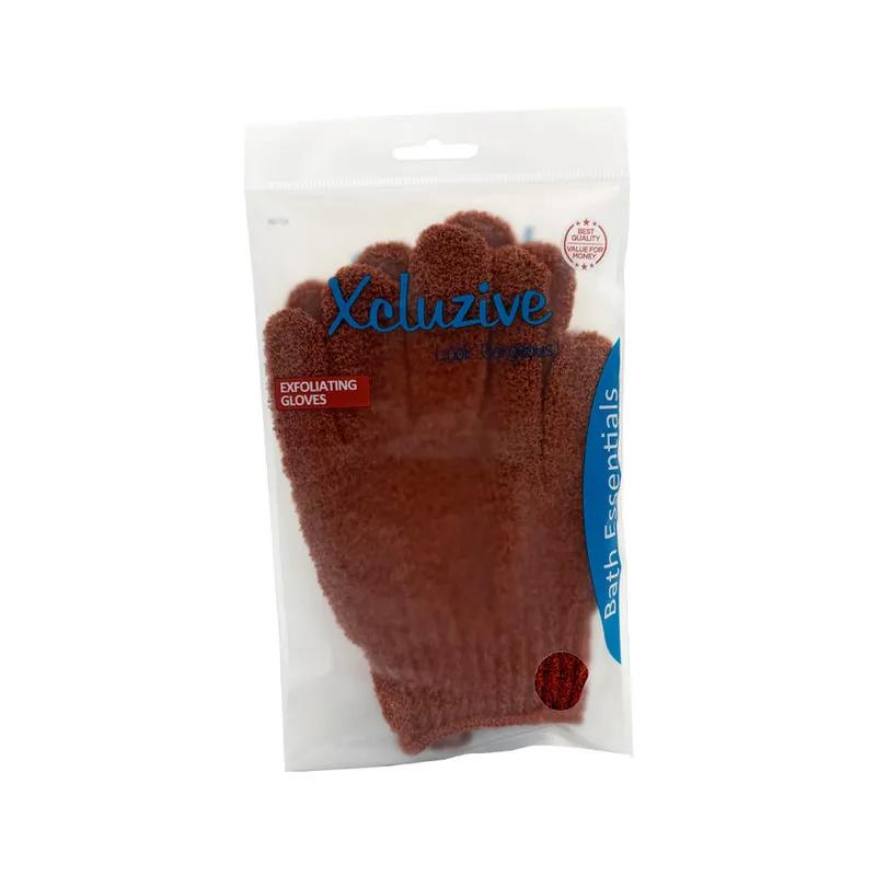 Xcluzive Exfoliating Gloves 2 Pcs & Bath Sponges 2 Pcs Asstd X2 Value Pack