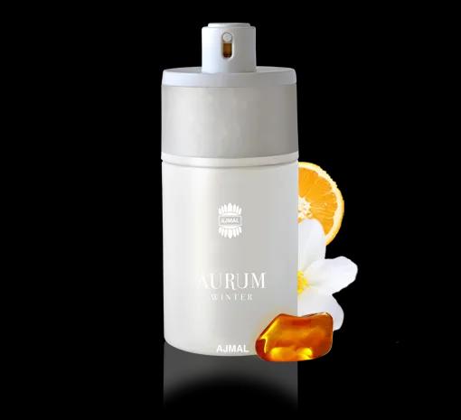 Aurum Winter Eau De Parfum for Women 75ml | Warm Sweet Luxury Perfume