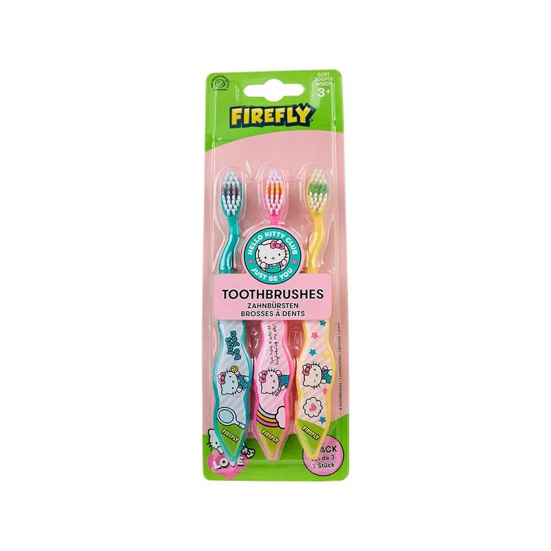 Firefly Hello Kitty 3 Pack Kids T.Brush