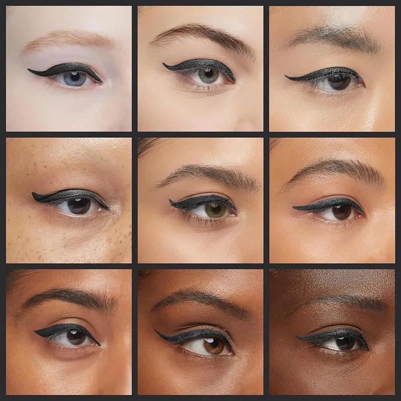 WnW Megalast Retractable Eyeliner Blackest Black