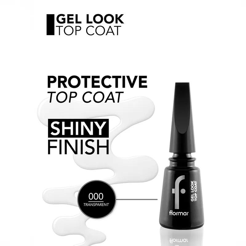 Flormar Nail Care 14 NP Top Coat - Gel Look