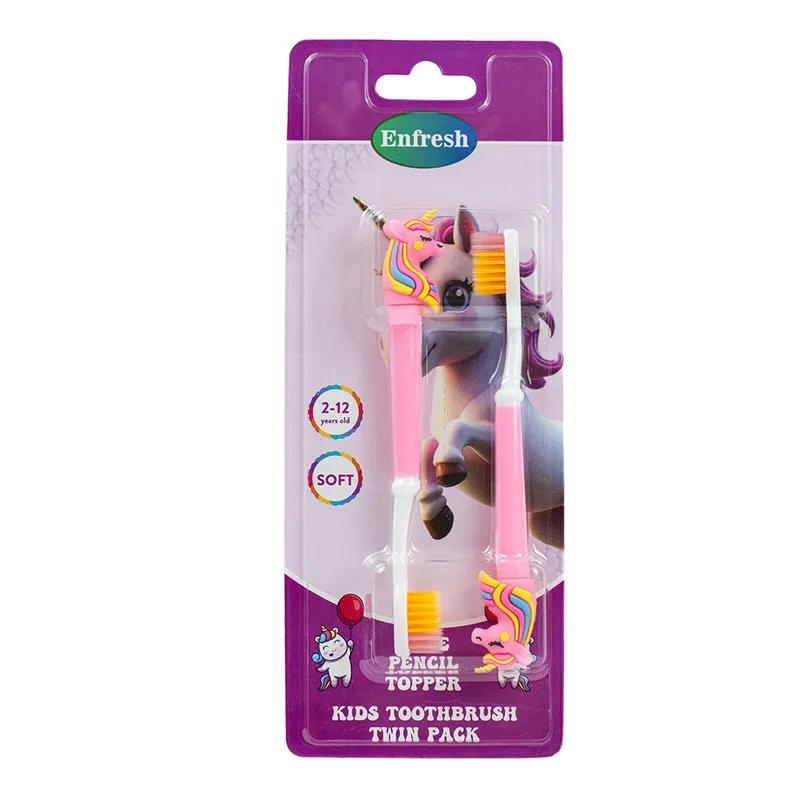 Enfresh Kids Special Tooth Brush 2pcs - UNICORN