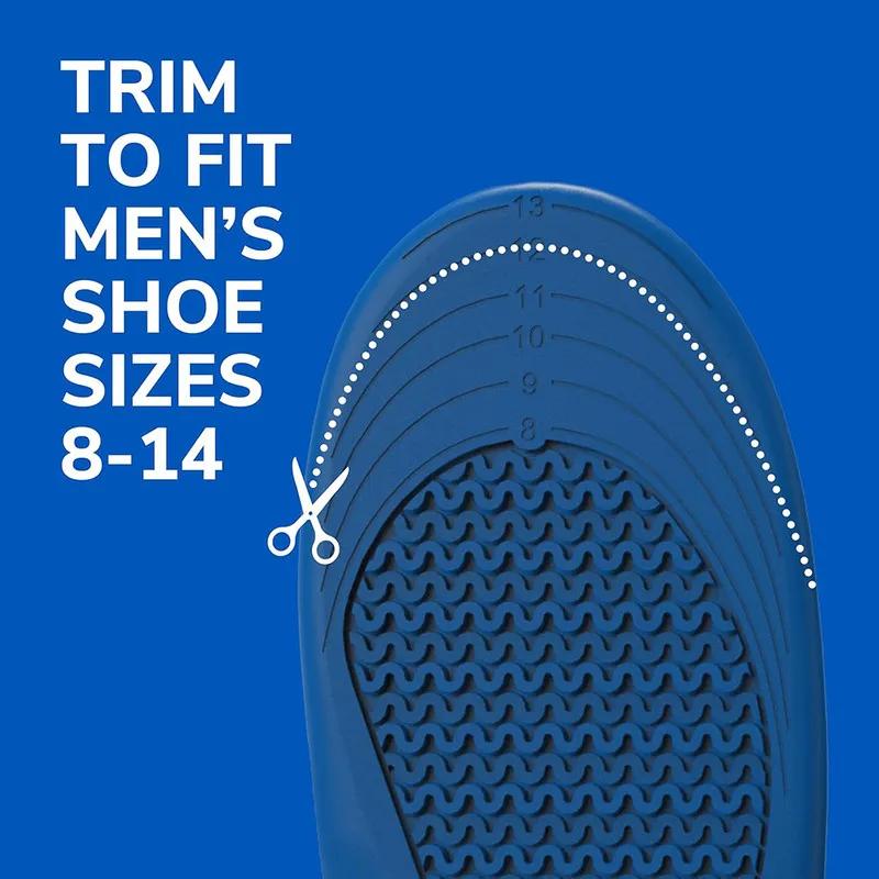 Dr.Scholl's Extra Comfort All-Day Insoles With Massaging Gel Men's 1Pair