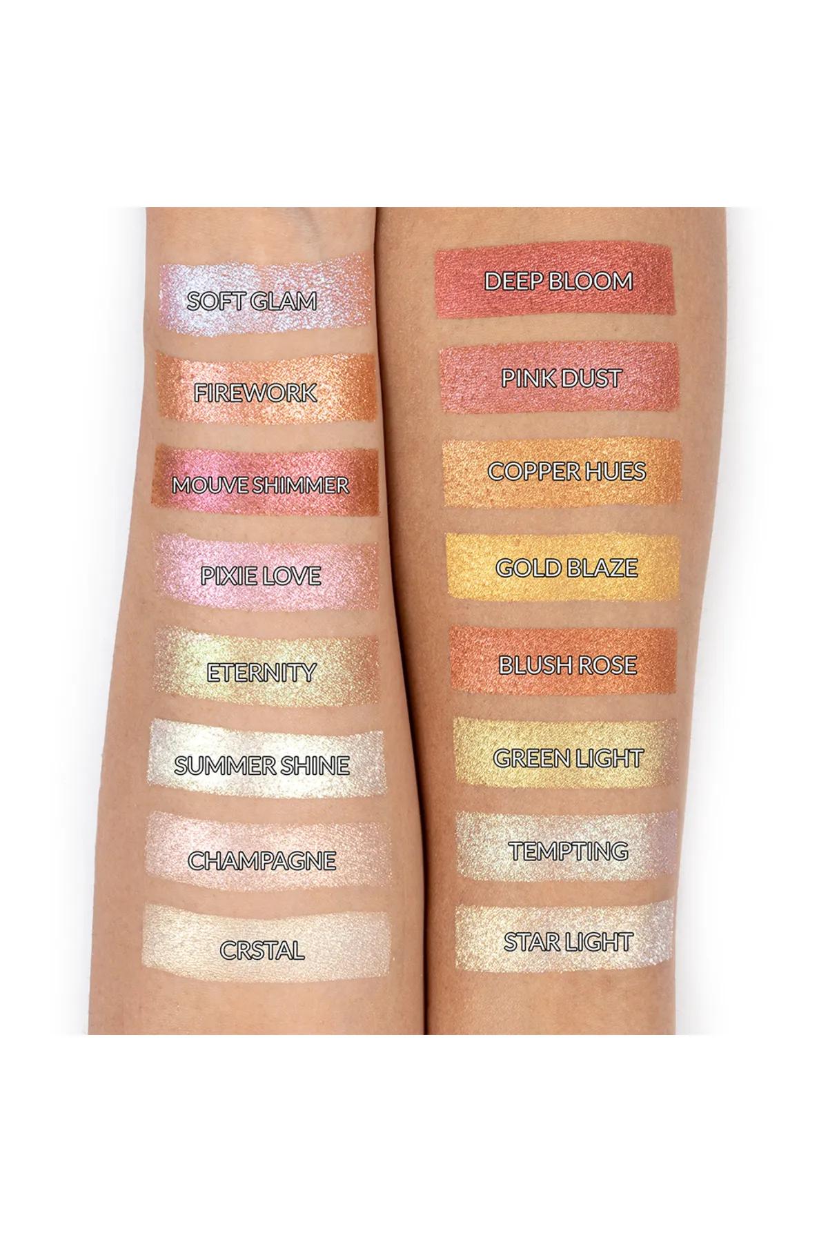 Sparkle 8 Color Eyeshadow Palette-Multicolor -SKE001