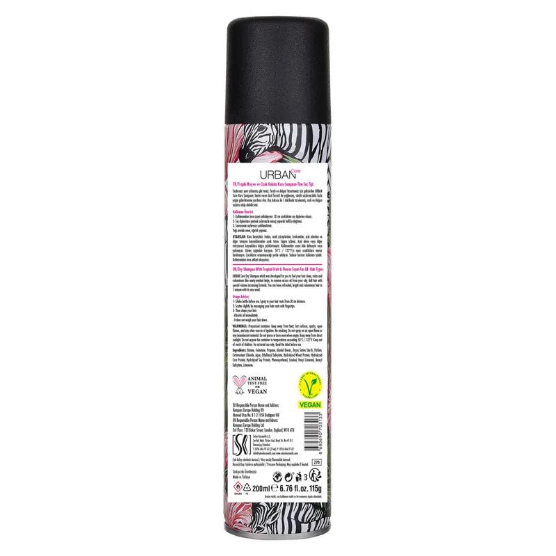 Urban Care Tropical Paradise Jungle Dry shampoo 200ml