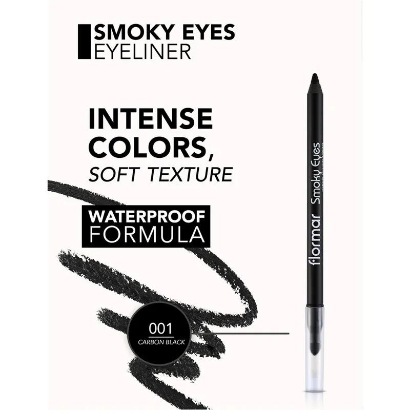 Flormar Smokey Eyes Carbon Black Waterproof Eyeliner
