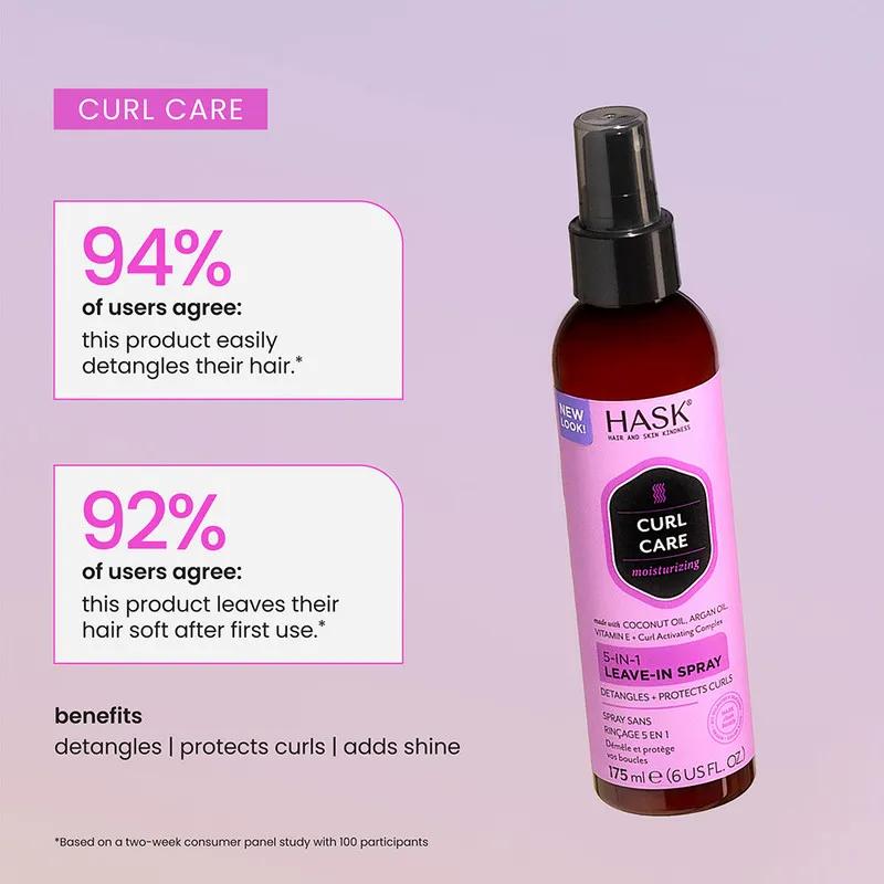 Hask Curl Care 5-in-1 Leave-In Spray 175 ml