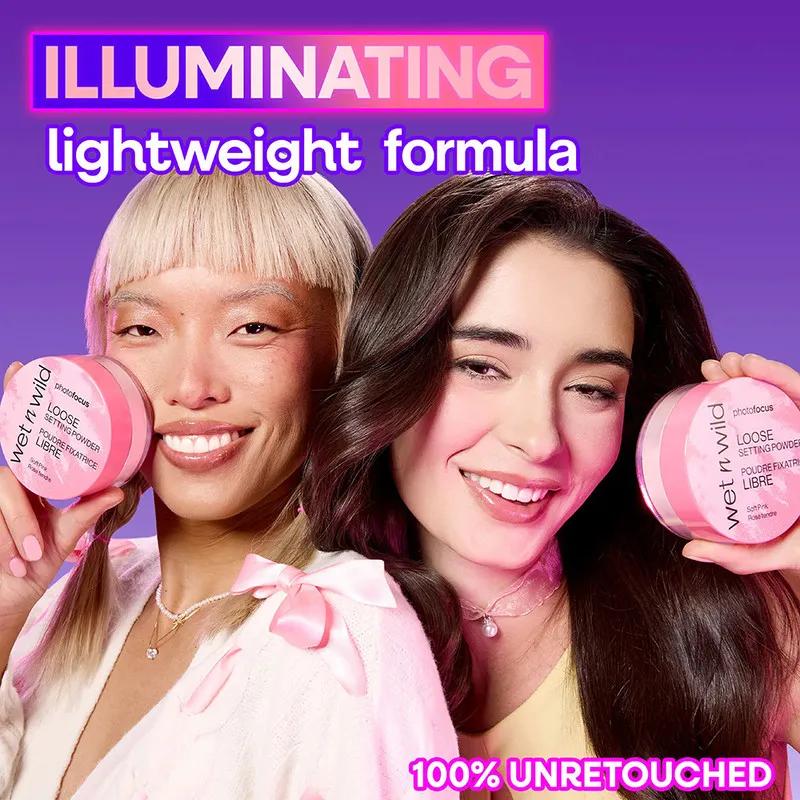 WnW Photo Focus Loose Setting Powder - Soft Pink