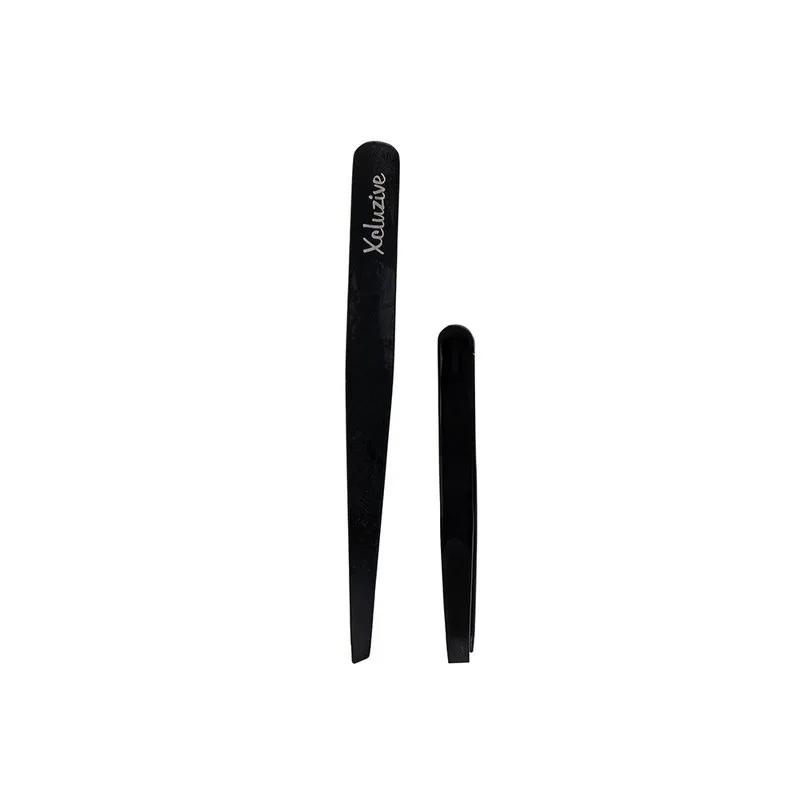 Xcluzive Slant Tweezers - Black Coated*