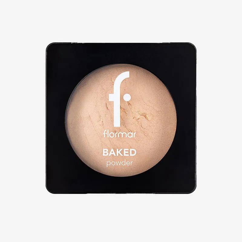Flormar NP Baked Powder - 021 Beige With Gold