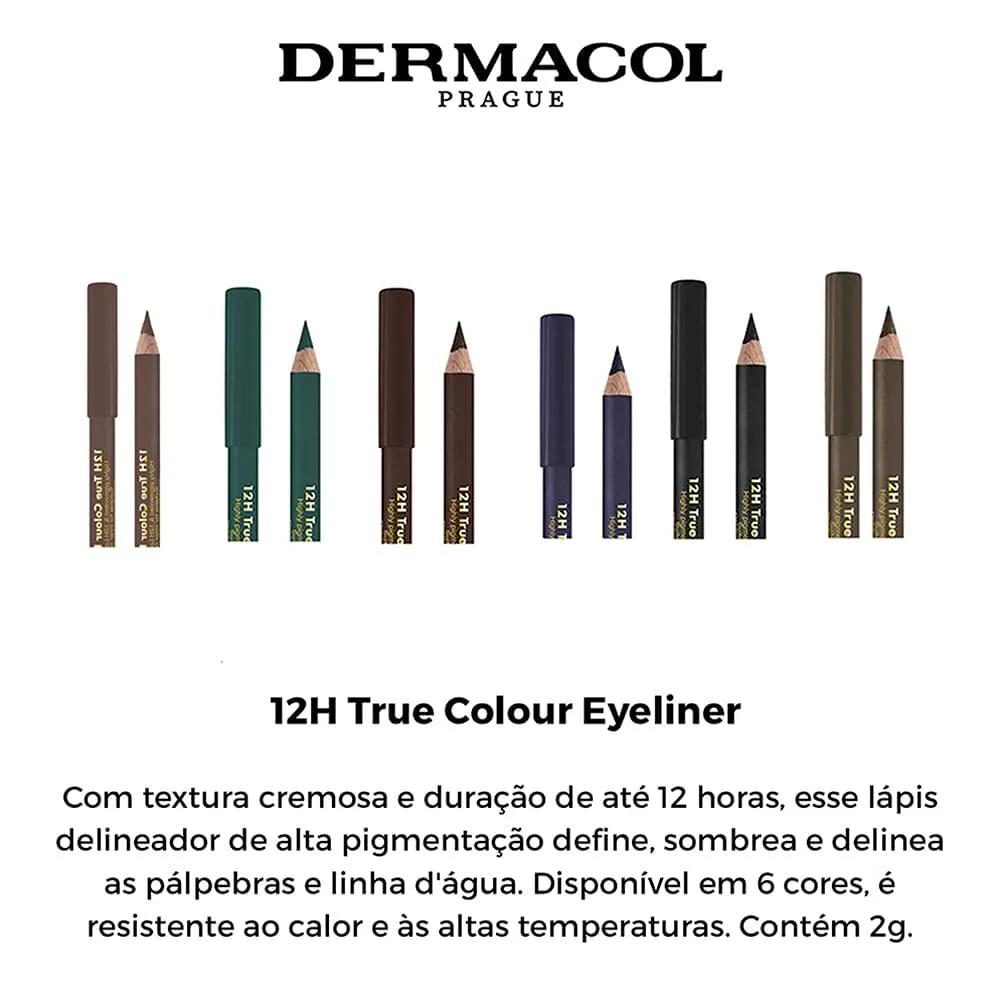 Dermacol 12H True Colour Eyeliner | (Grey)