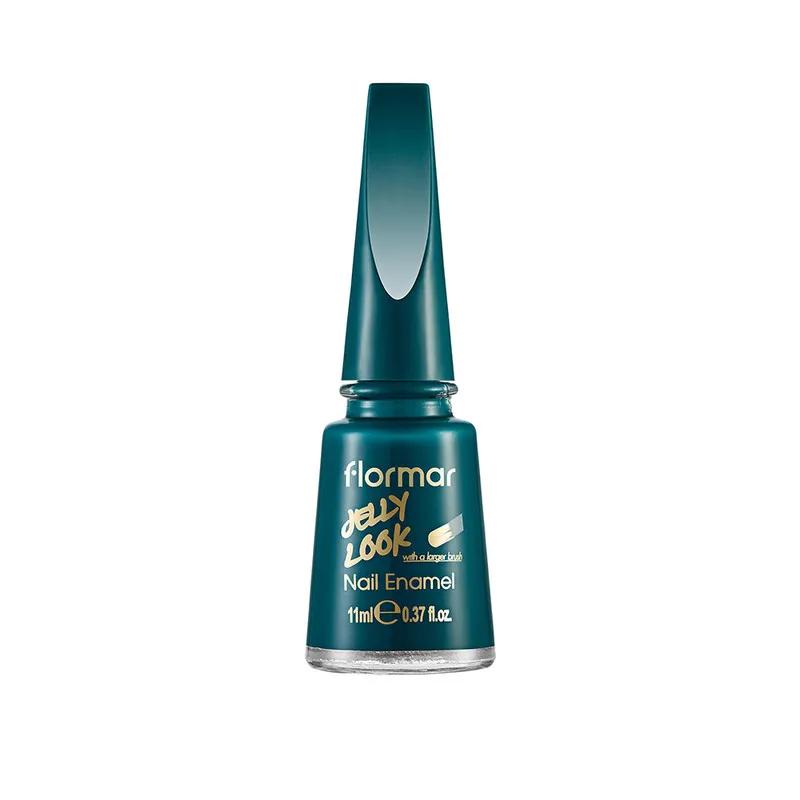 Flormar Jelly Look Nail Enamel - JL12 Forest