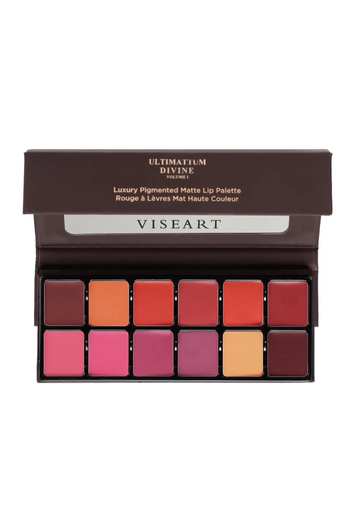 Viseart Ultimattum Divine Volume I Lip Palette-Devine Volume - I