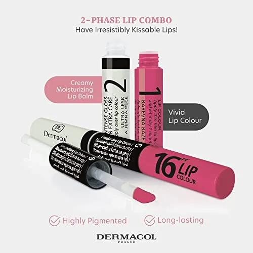 Dermacol 16h Lip Color (Rich Violet Pink)
