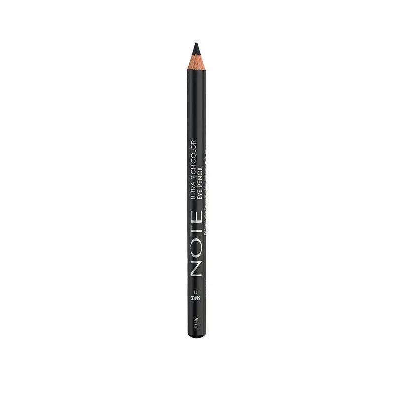 Note Ultra Rich Color Eye Pencil 01- Black