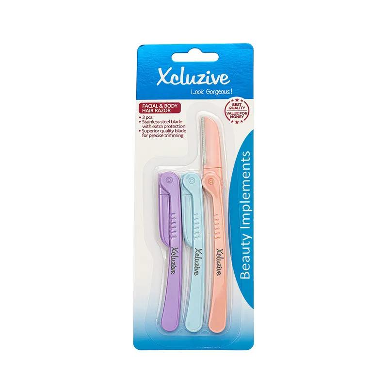 Xcluzive Facial & Body Hair Razor 3 pcs