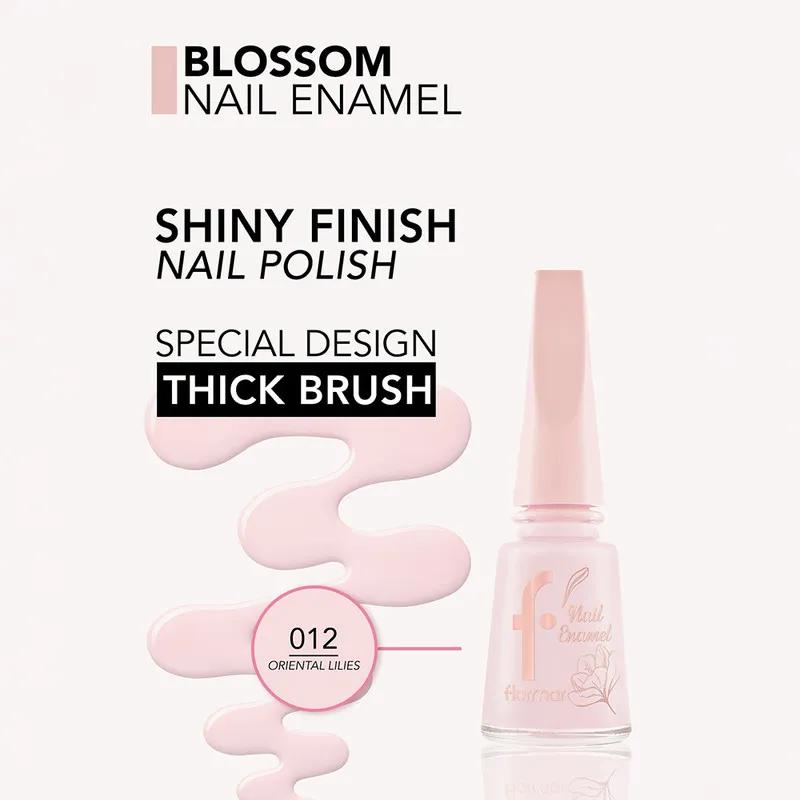 Flormar Blossom Nail Enamel 012 Oriental Lilies