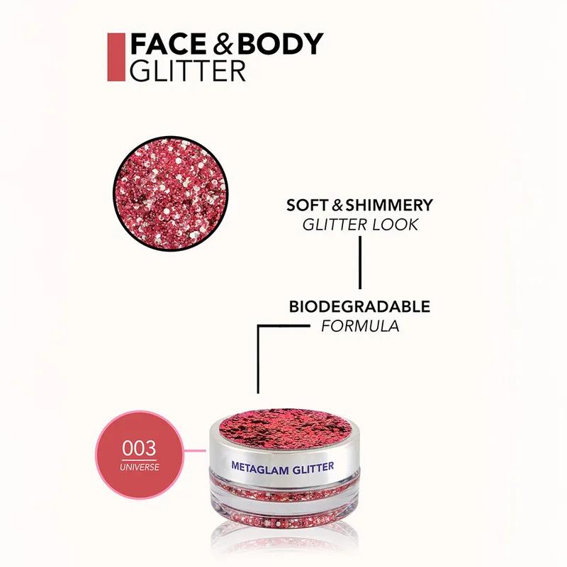 Flormar Metaglam - Face & Body Glitter 003 Universe
