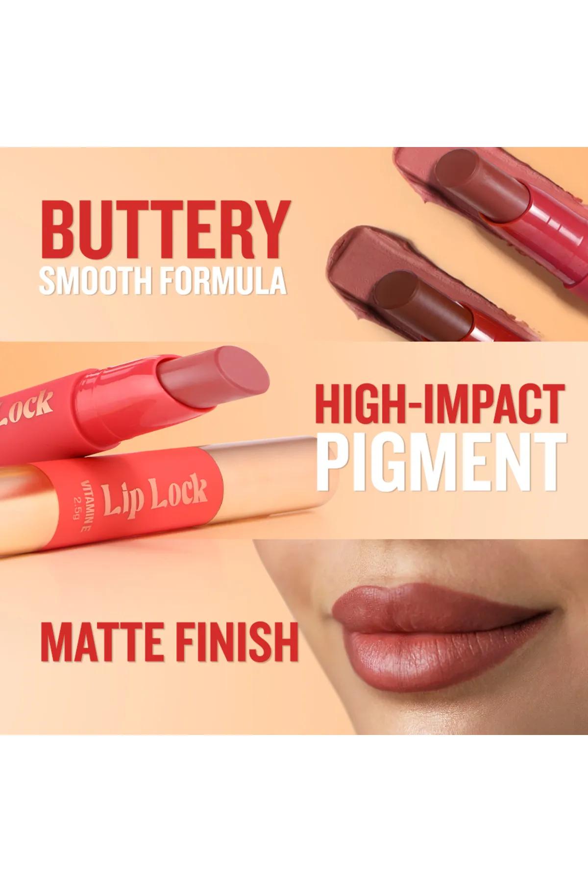 Character Lip Lock Lipstick-Mocha Oath - CLK009