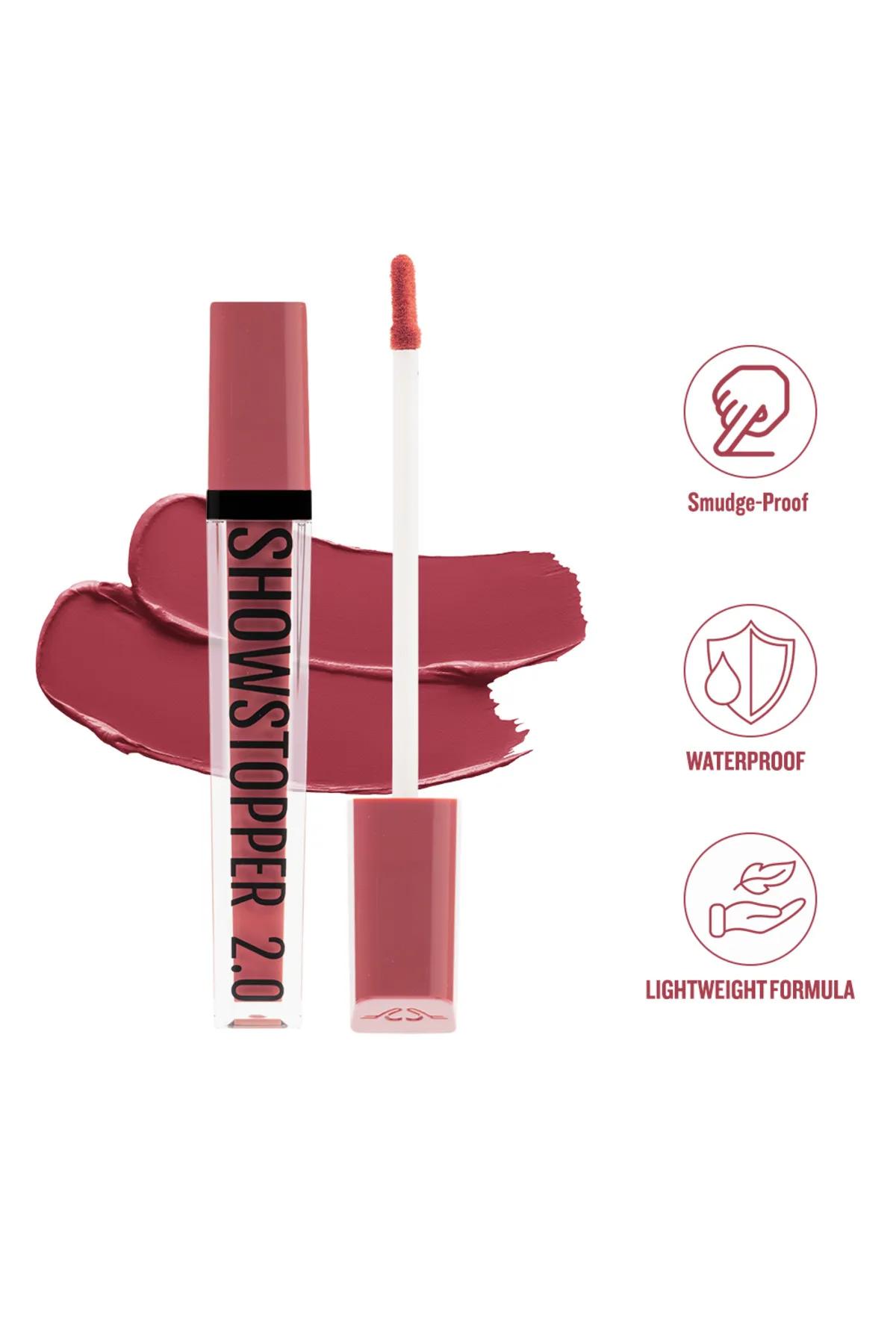 Forever52 Showstopper 2.0 Matte Liquid Lipstick-Velvet Icon - NSW007