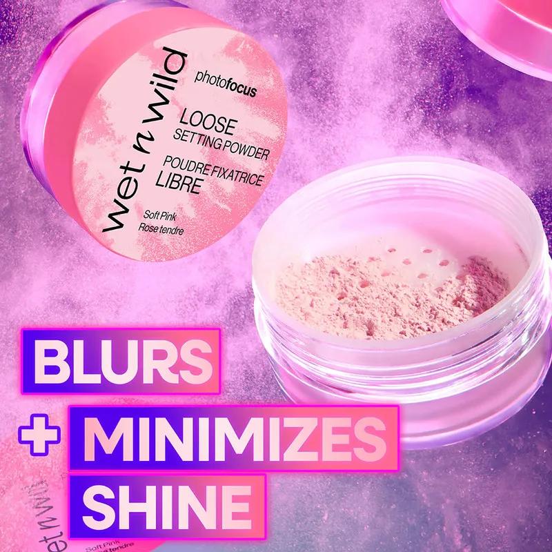 WnW Photo Focus Loose Setting Powder - Soft Pink