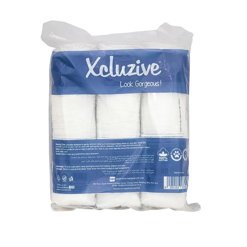Xcluzive Round Cotton Pads 3 x 80 Pcs