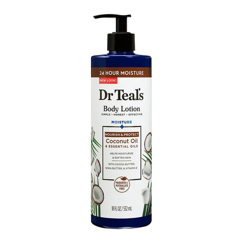 Dr Teal's Body Lotion Coconut Oil 532 Ml