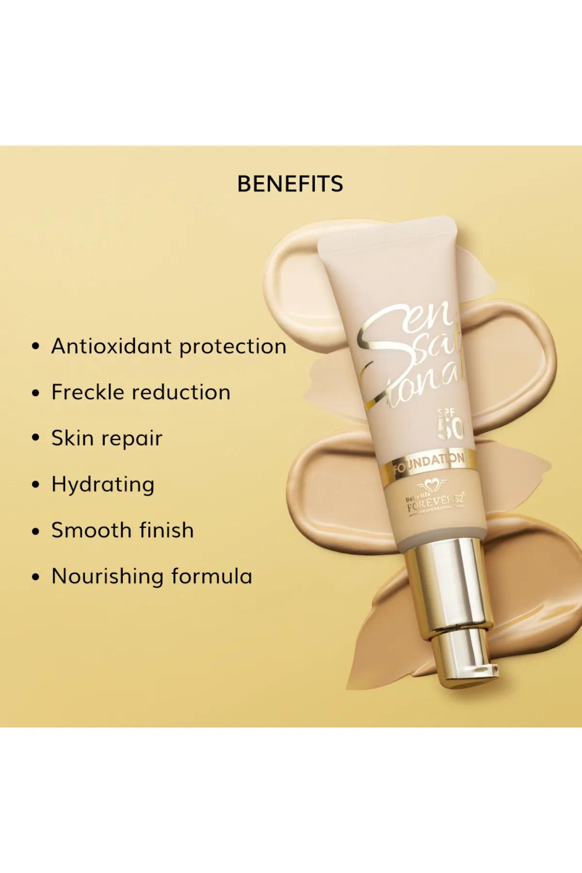 Sensational Foundation SPF50-Crema Catalana - SNS101