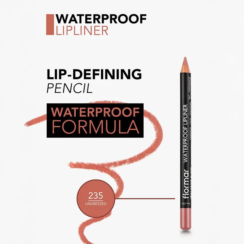 Flormar Waterproof Lipliner Pencil - 235 Undressed