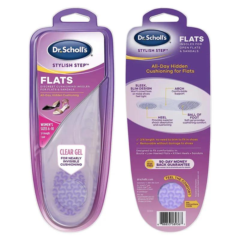 Dr.Scholl's Stylish Step Flats Invisible Cushioning Insoles for Flats & Sandals