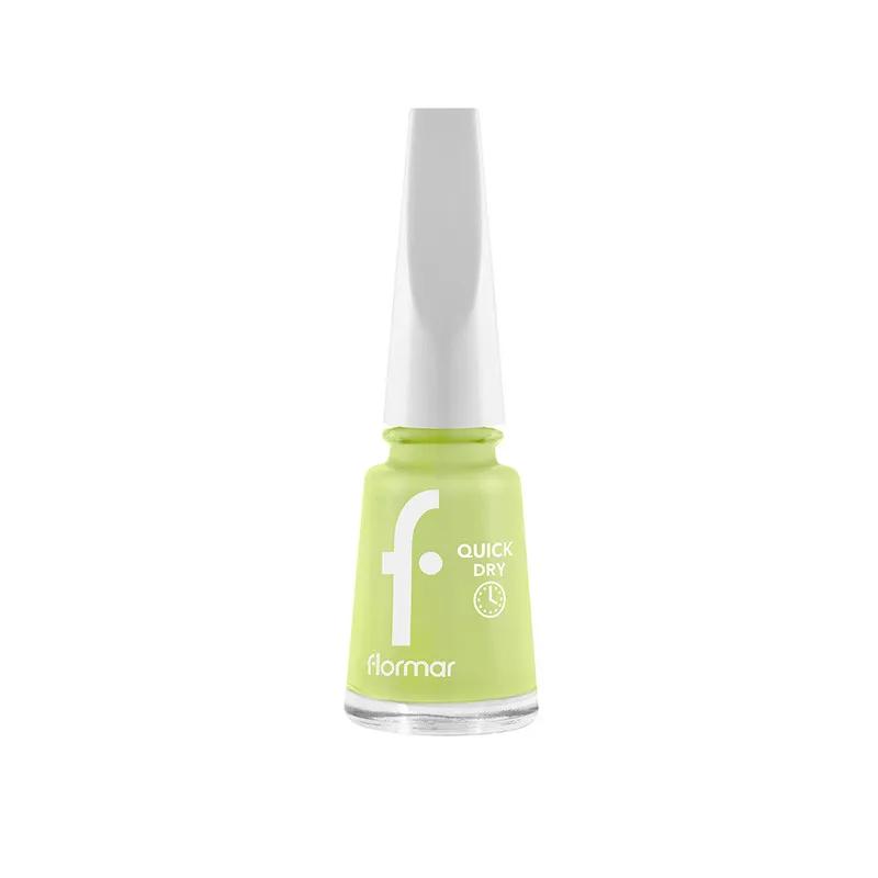 Flormar Quick Dry Nail Enamel - QD43 Green First