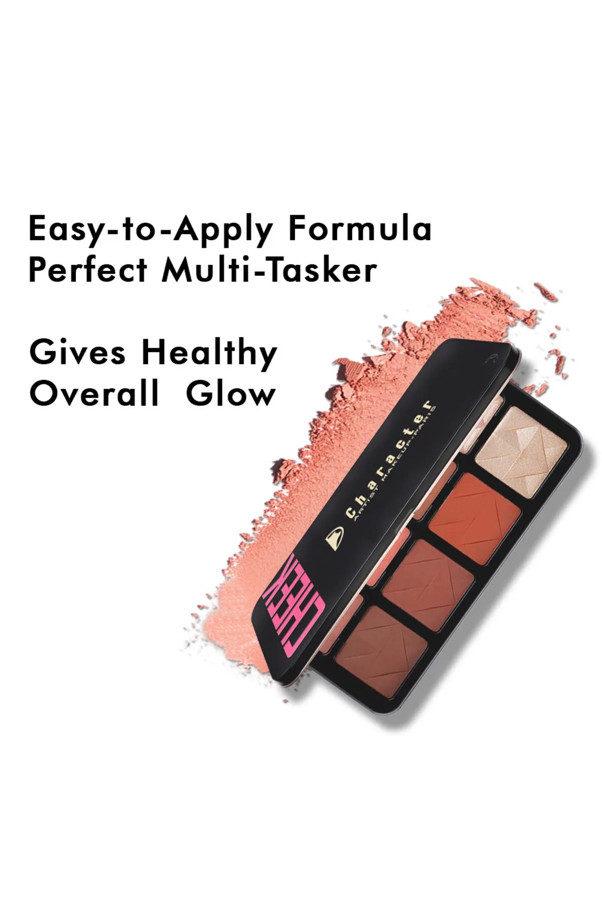 Pro Highlighter & Blush Palette-C-A201