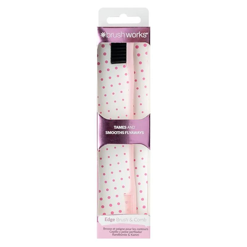 Brushworks Edge Brush & Comb
