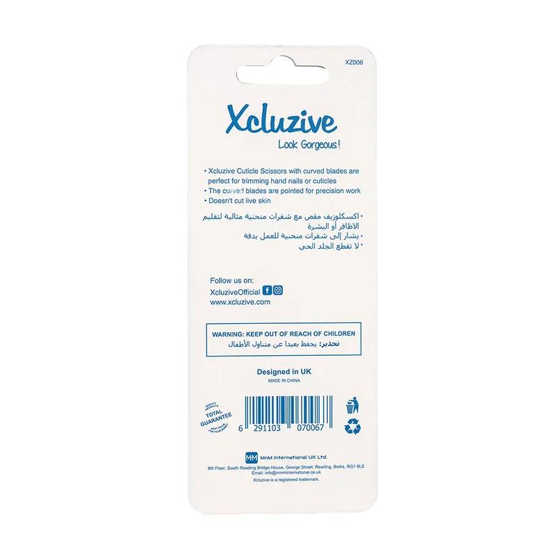 Xcluzive Cuticle Scissors - Curved Ex.Fine*