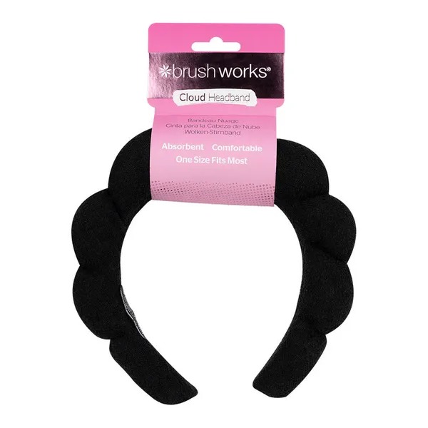Brushworks Black Cloud Headband